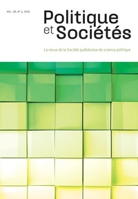 Darryl R. Joseph Leroux et Dan Furukawa Marques - Politique et Sociétés  : Politique et Sociétés. Vol. 38 No. 3,  2019.