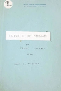 La phobie de l'humain