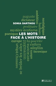 Les mots face à l'histoire