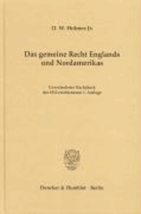 Das gemeine Recht Englands und Nordamerikas - In elf Abhandlungen dargestellt.