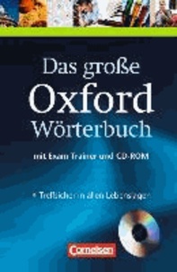 Das große Oxford Wörterbuch. Inkl. CD-ROM - Englisch - Deutsch / Deutsch - Englisch.