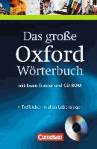 Das große Oxford Wörterbuch. Inkl. CD-ROM -... de Cornelsen - Livre