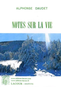 Notes sur la vie