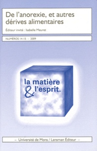 La matière et lesprit N° 14-15, 2009.pdf