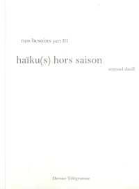 Nos besoins