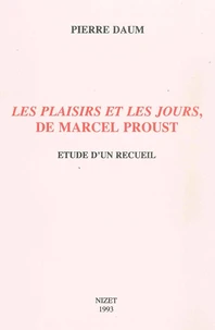 "Les plaisirs et les jours" de Marcel Proust
