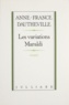  Dauth et  Dautheville - Les Variations Maraldi.