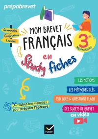 Mon brevet Français en Study fiches 3e