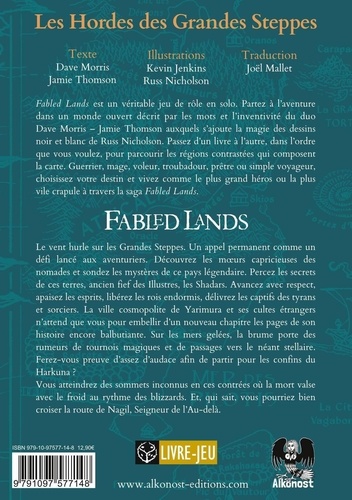 Fabled Lands 4 Fabled Lands 4 : Les Hordes des Grandes Steppes. Les Hordes des Grandes Steppes