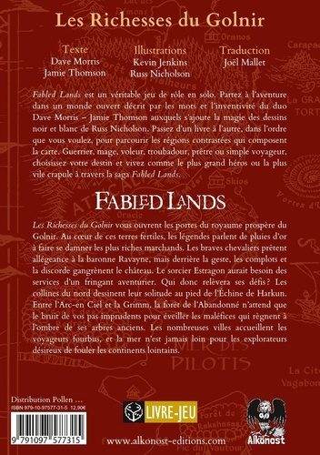 Fabled Lands Tome 2 Les richesses du Golnir