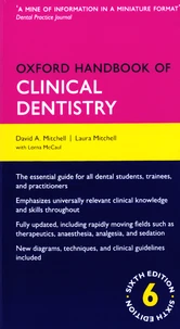 Oxford Handbook of Clinical Dentist