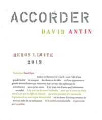 David Antin - Accorder.