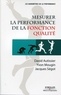 David Autissier et Yvon Mougin - Mesurer la performance de la fonction qualité.