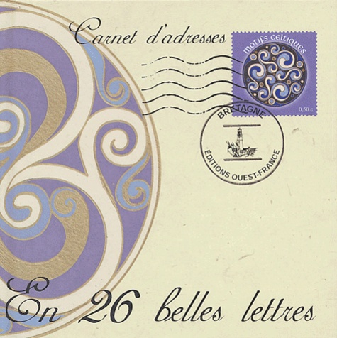 David Balade - Carnet d'adresses en 26 belles lettres - Motifs celtiques.