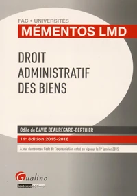 Droit administratif des biens 2015-2016