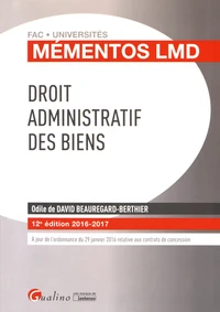Droit administratif des biens