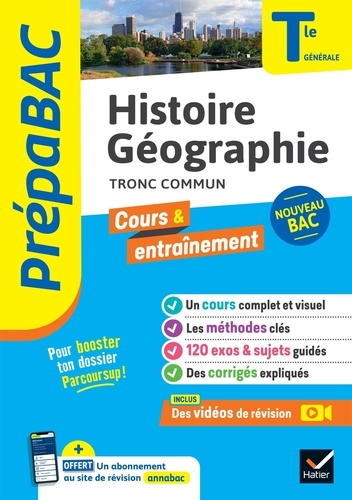 Histoire-Géographie Tle générale  Edition 2024