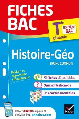 Histoire-Géographie Tle tronc commun  Edition 2020