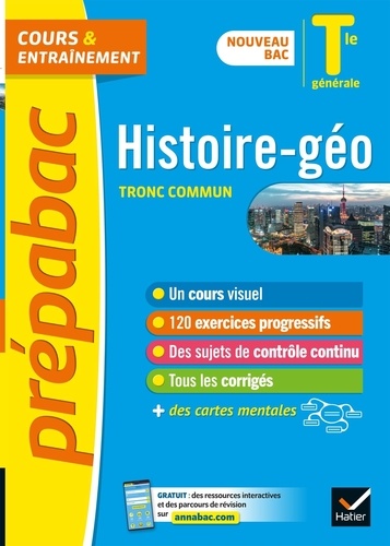 Histoire-Géographie tronc commun Tle générale  Edition 2020