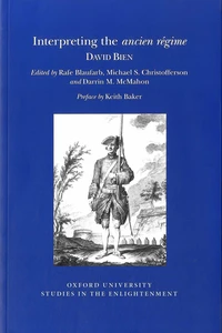 Interpreting the "ancien régime"