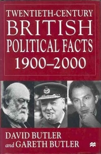 David Butler - Twentieth-Century British Political Facts 1900-2000.
