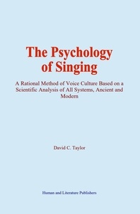 David C. Taylor - The Psychology of Singing.