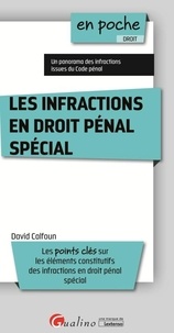 David Calfoun - Les infractions en droit pénal spécial.