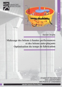 David Chopin - Malaxage des bétons à hautes performances et des bétons auto-plaçants - Optimisation du temps de fabrication.