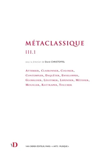 Métaclassique III