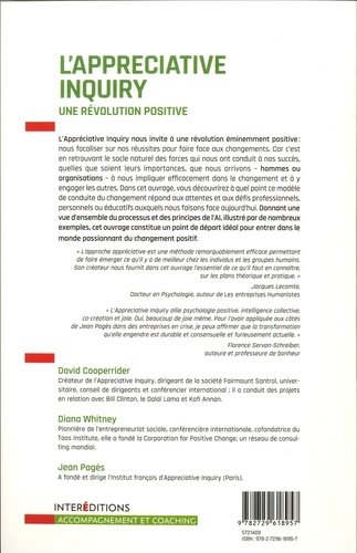 L'Appreciative Inquiry. Une révolution positive