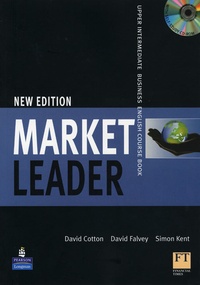David Cotton - Market Leader  Upper Intermediate 2d edition 2008 Course Book with CD-rom.