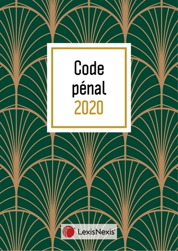 Code pénal. Jacquette art deco  Edition 2020