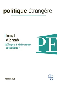 Trump II et le monde