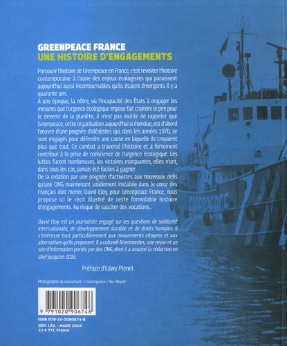 Greenpeace France. Une histoire d'engagements