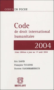Code de droit international humanitaire