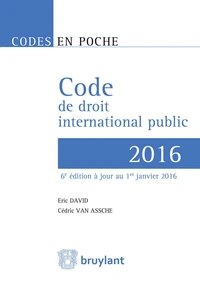 Code de droit international public