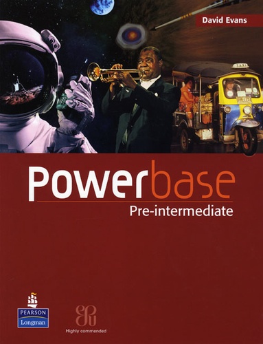 David Evans - Powerbase pre-intermediate coursebook and audio cd.