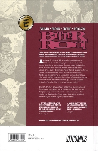 Bitter Root Tome 3 Héritage