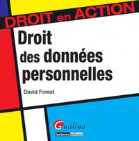 David Forest - Droit des données personnelles.