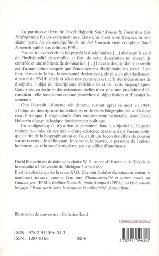 La vie descriptible de Michel Foucault