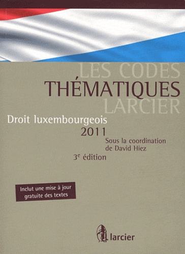 David Hiez - Droit luxembourgeois 2011.