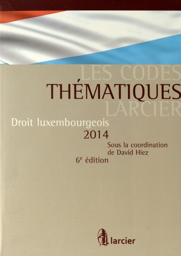 David Hiez - Droit luxembourgeois 2014.