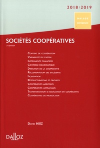 David Hiez - Sociétés coopératives - Création, organisation, fonctionnement.