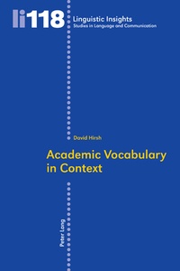 David Hirsh - Academic Vocabulary in Context.
