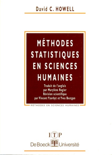 David Howell - Méthodes statistiques en sciences humaines.