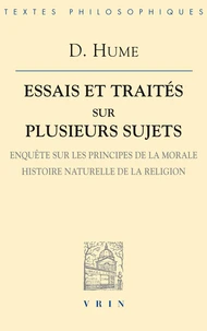 Essais et traités sur plusieurs sujets