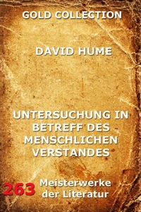 Untersuchung in Betreff des menschlichen Verstandes