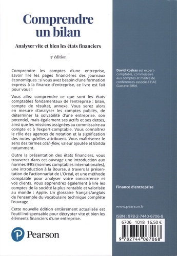 Comprendre un bilan. Analyser vite et bien les états financiers 5e édition