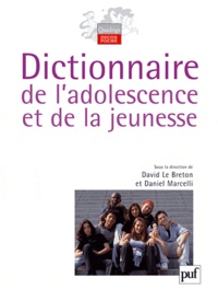 David Le Breton et Daniel Marcelli - Dictionnaire de l'adolescence et de la jeunesse.