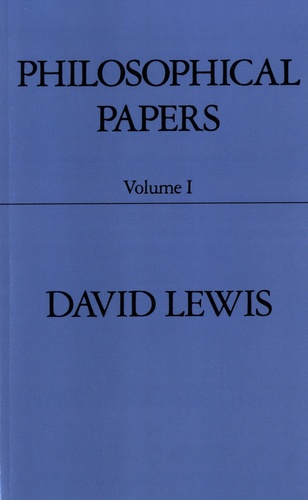 Philosophical Papers. Volume 1